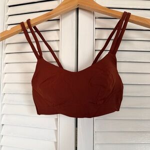 Lululemon Athletica Double Strap Bralette - orange